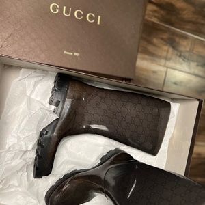 GUCCI BOOTS - NERO TRANSPARENT